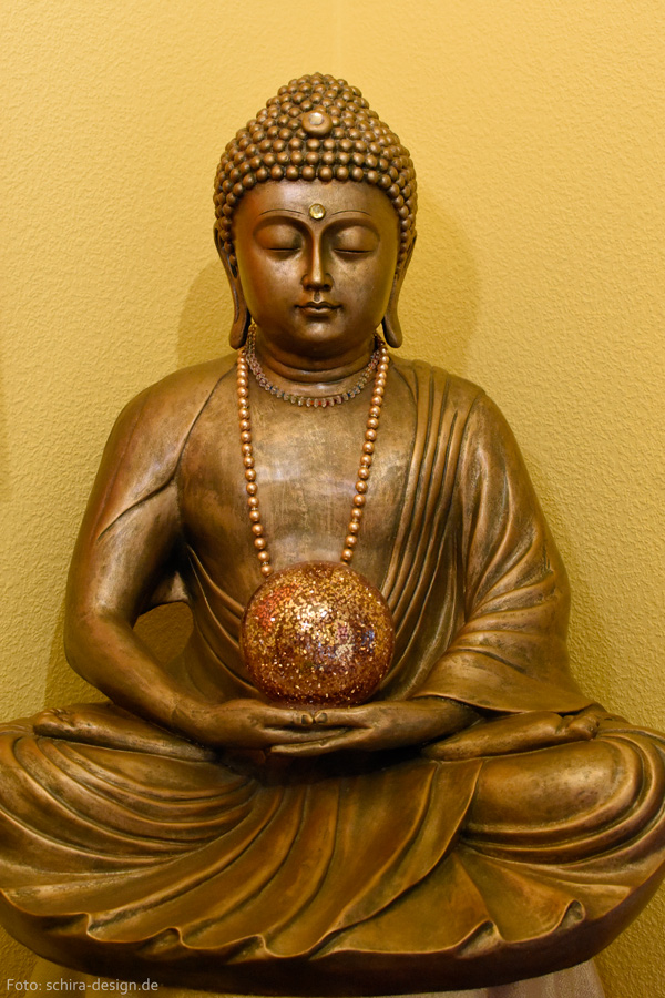 Buddha-Figur, Shantidevi, Pfungstadt